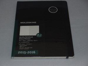 モレスキン 18ヶ月 ウイークリーダイアリー