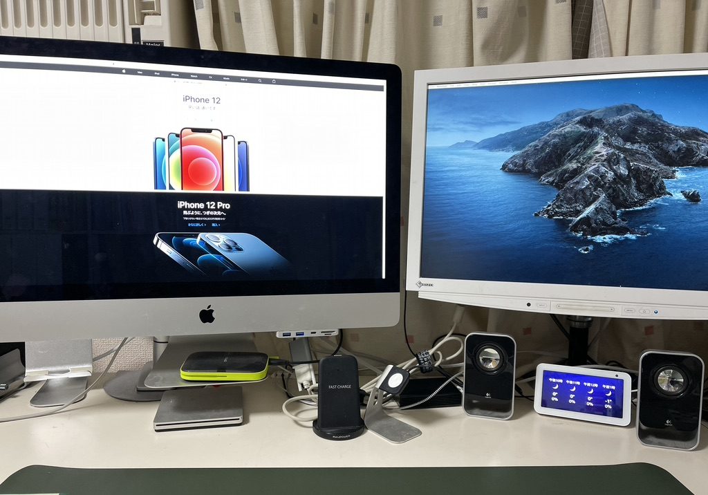 Imacをデュアルディスプレイで使う 快適な作業環境構築のために なんくるないさ 人生は