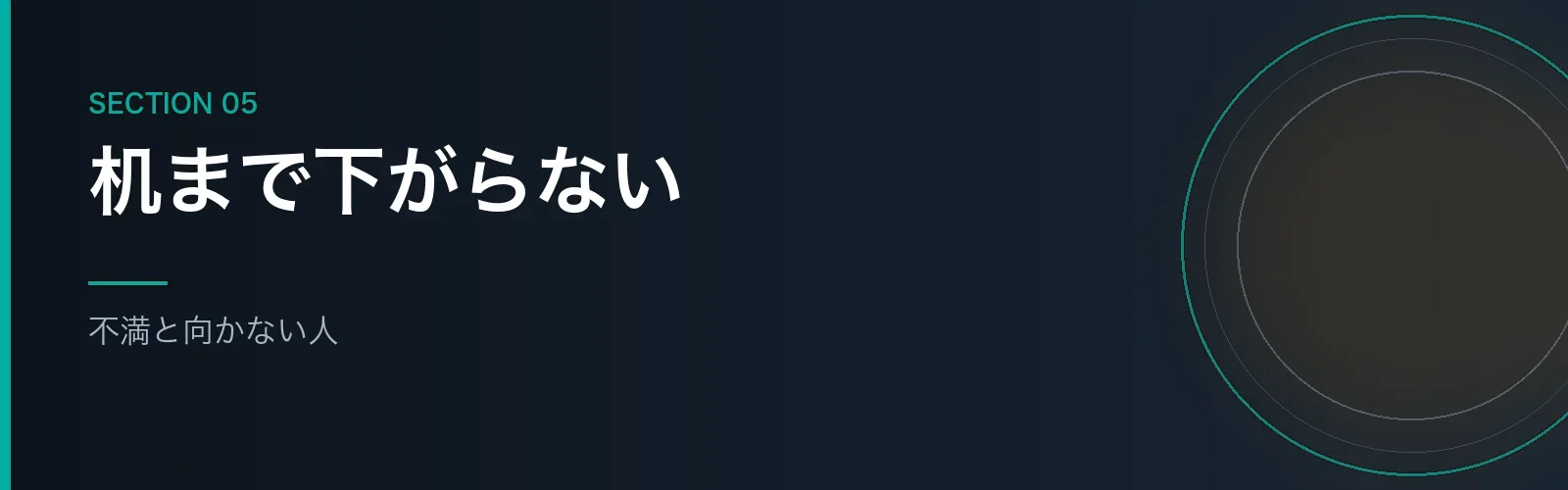 エルゴトロンHXの不満と向かない人を書くセクションのバナー画像