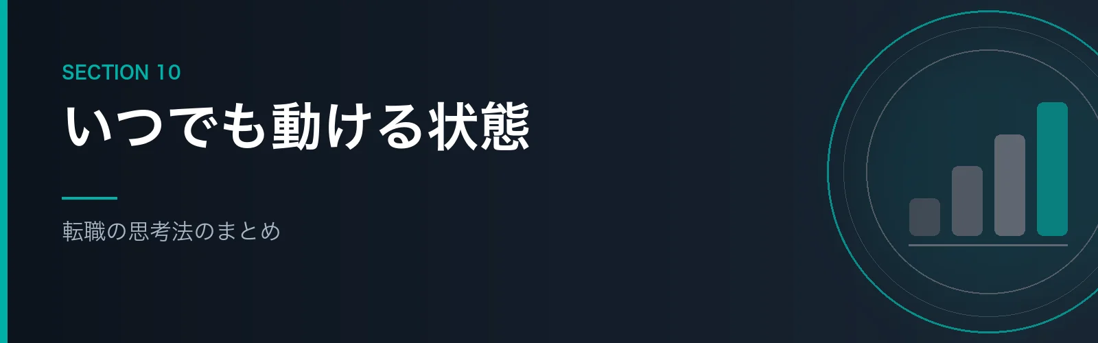 転職の思考法の記事を振り返るまとめセクションのバナー画像